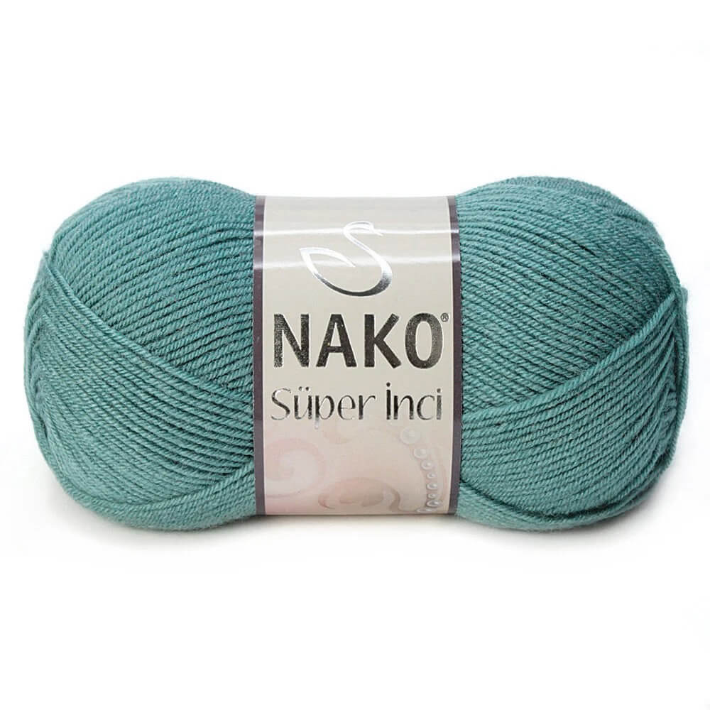 Nako Super Inci Yarn - Green 4756