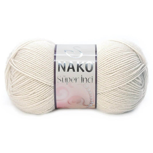 Nako Super Inci Yarn - Fawn 6383