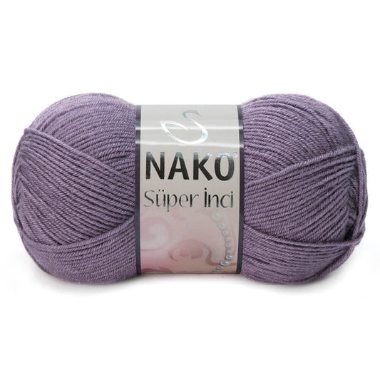 Nako Super Inci Yarn - Mauve 6684