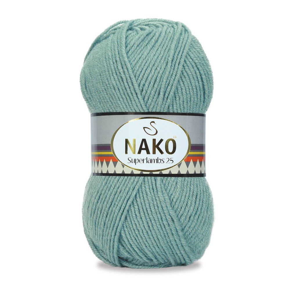 Nako Superlambs 25 Yarn - Cyan 12648