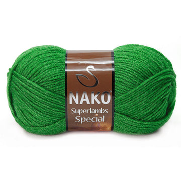 Nako Superlambs Special Yarn - Green 3584