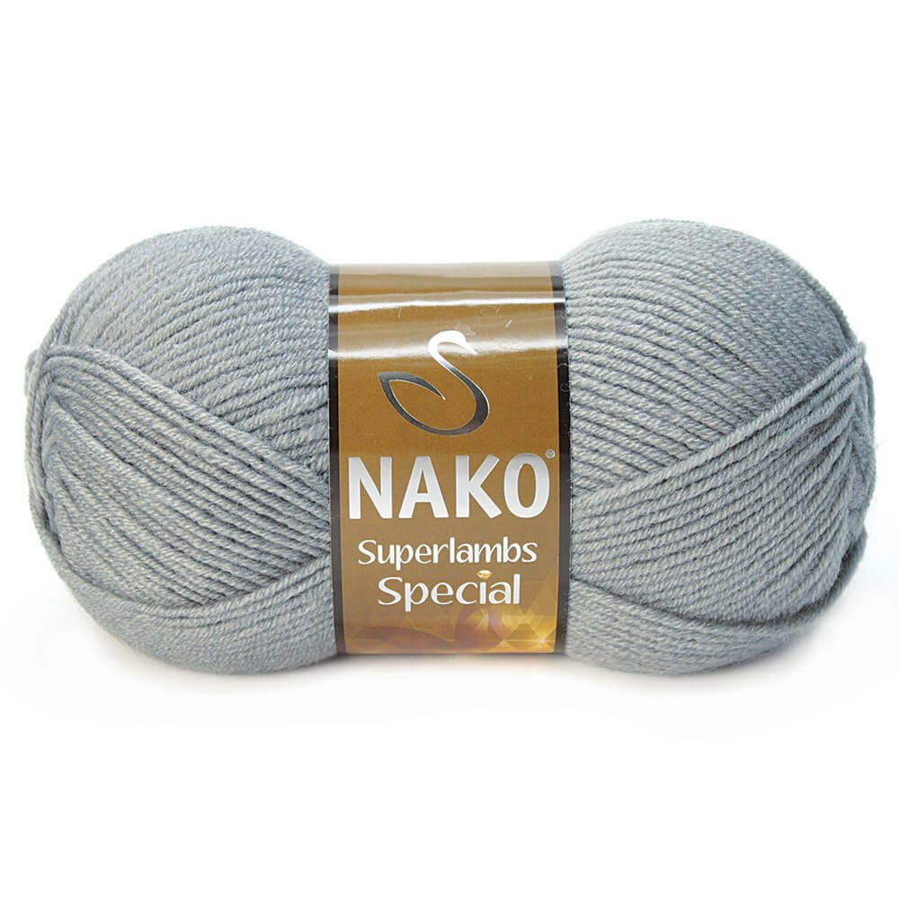 Nako Superlambs Special Yarn - Grey 4192