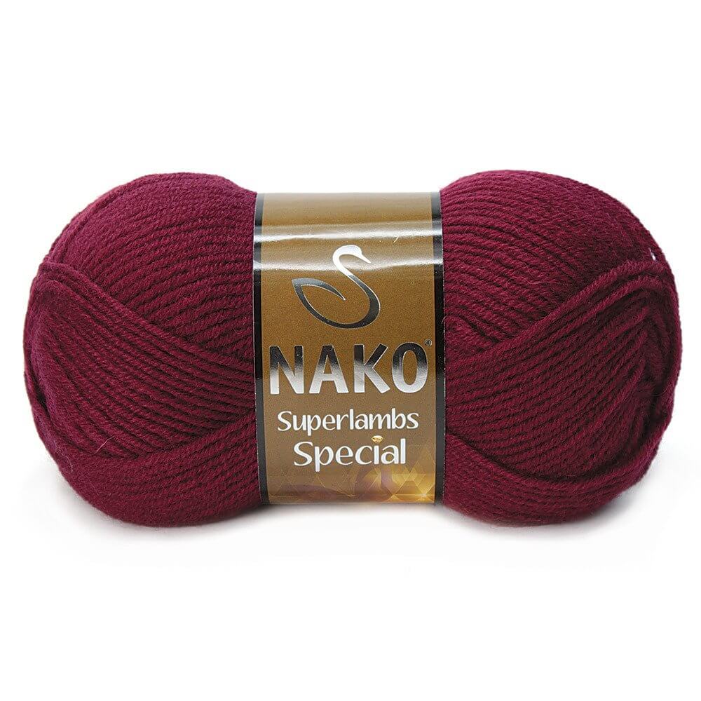 Nako Superlambs Special Yarn - Maroon 6592