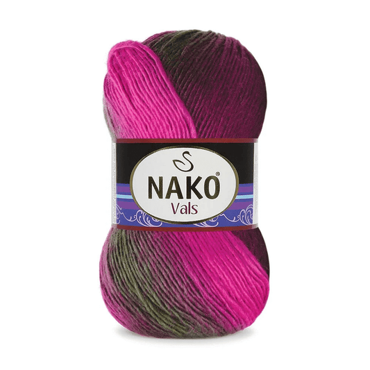Nako Vals Yarn - Multi-Color 85802