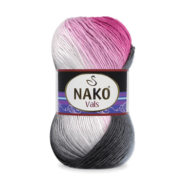 Nako Vals Yarn - Multi-Color 86082