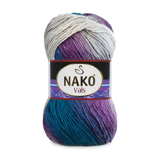 Nako Vals Yarn - Multi-Color 86385