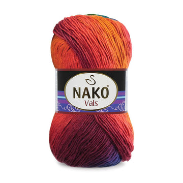 Nako Vals Yarn - Multi-Color 86461