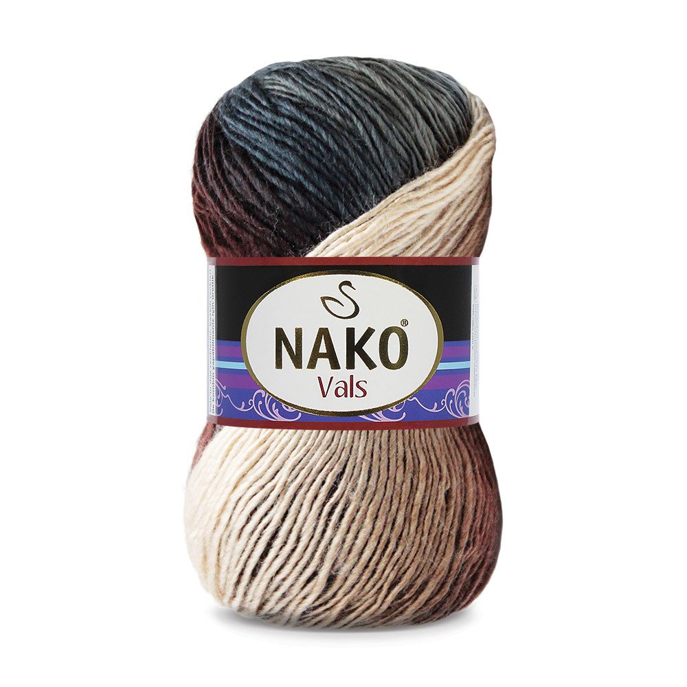 Nako Vals Yarn - Multi-Color 86462
