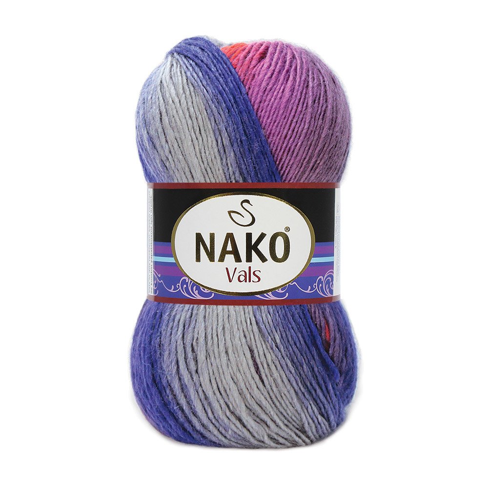 Nako Vals Yarn - Multi-Color 86622