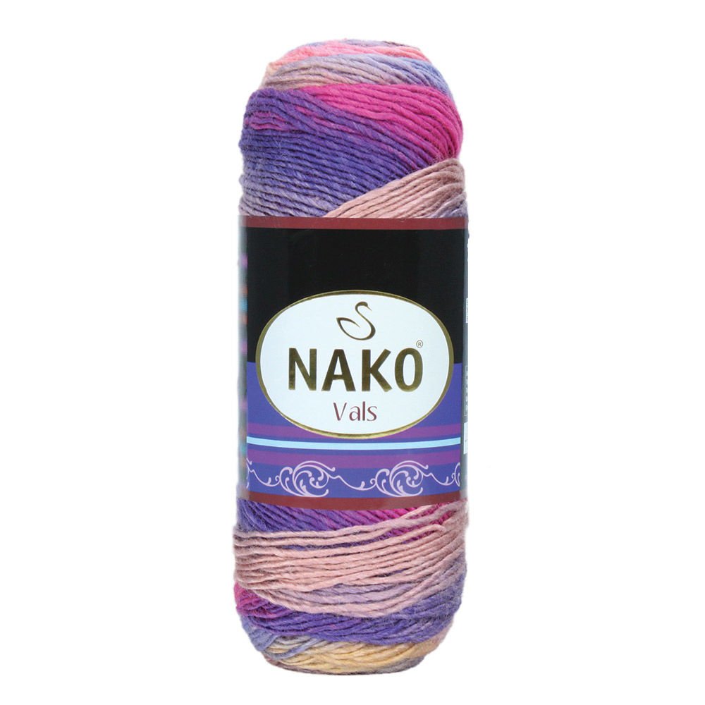 Nako Vals Yarn - Multi-Color 87633