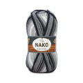 Nako Vega Stripe Yarn - Multi-Color 82424