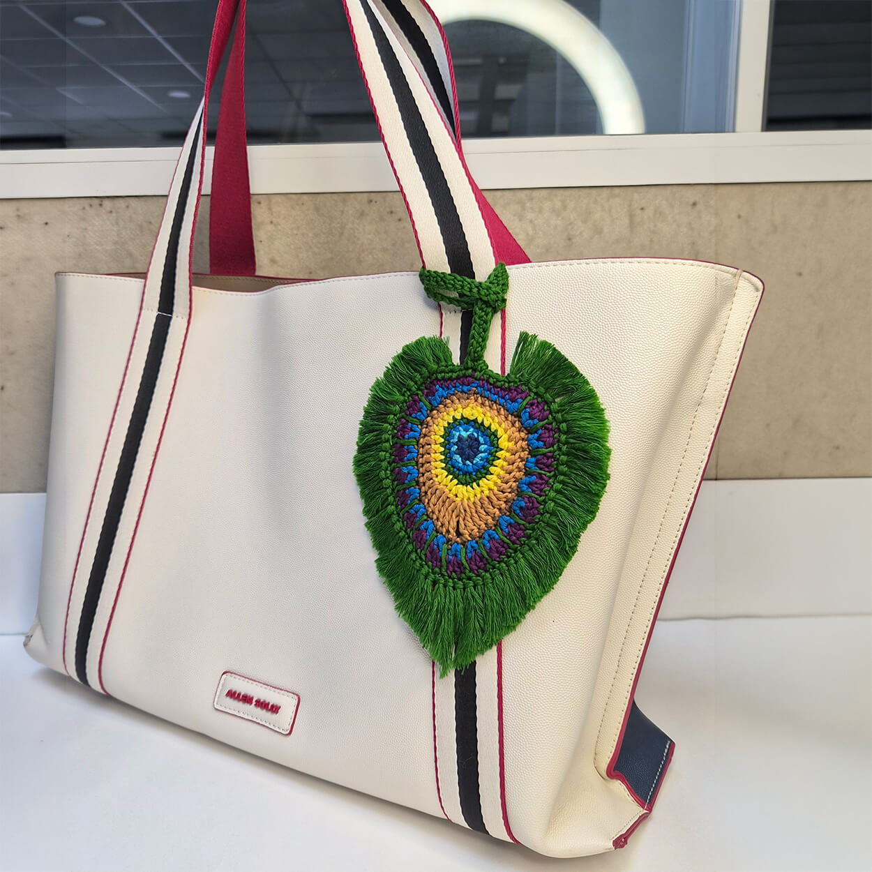 Peacock Feather Bag Charm Crochet Workshop Mumbai – Magic Needles