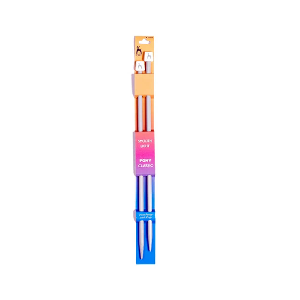Pony Knobbed Knitting Needles