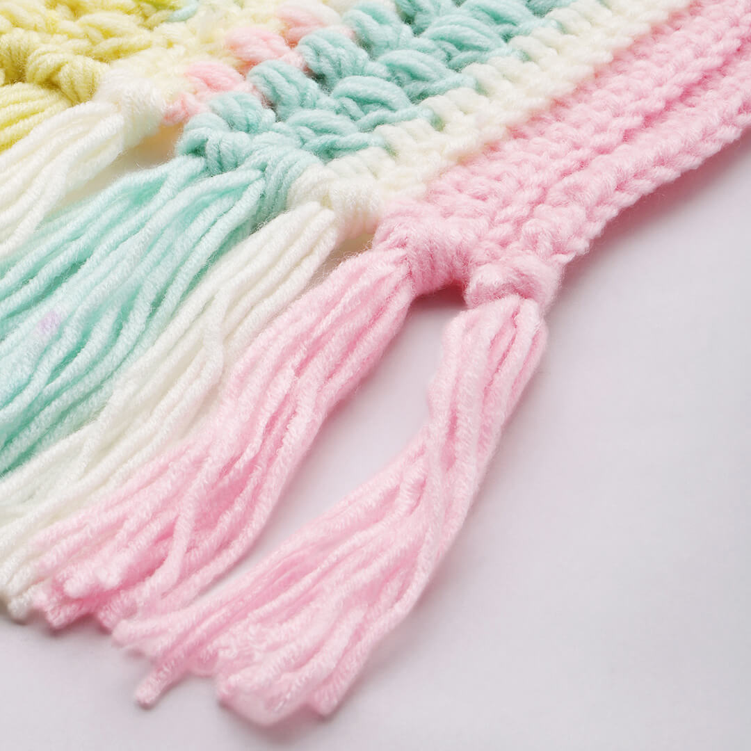 Puff Stitch Scarf - 3287