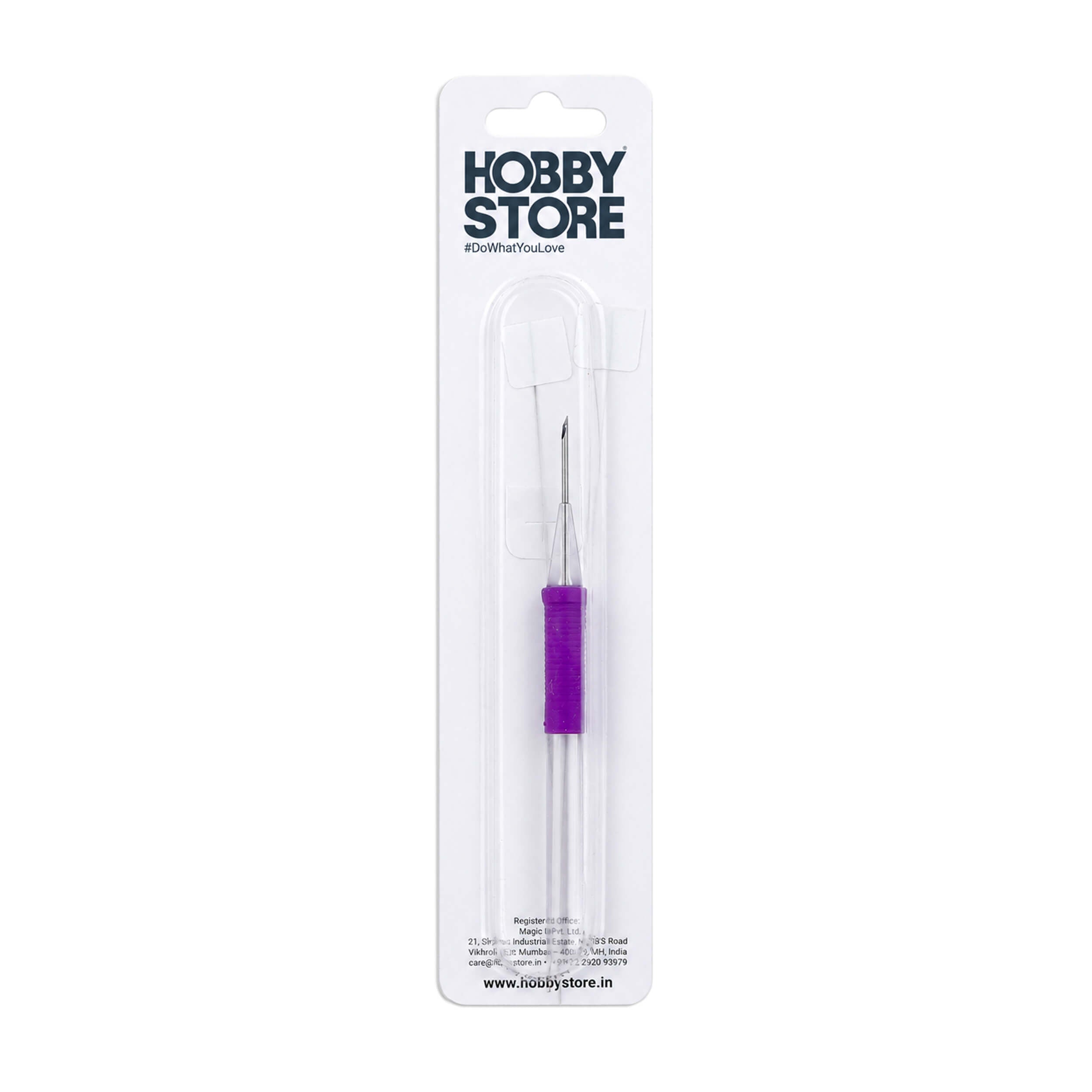 Punch Needle Set with Plastic Handle by Hobby Store