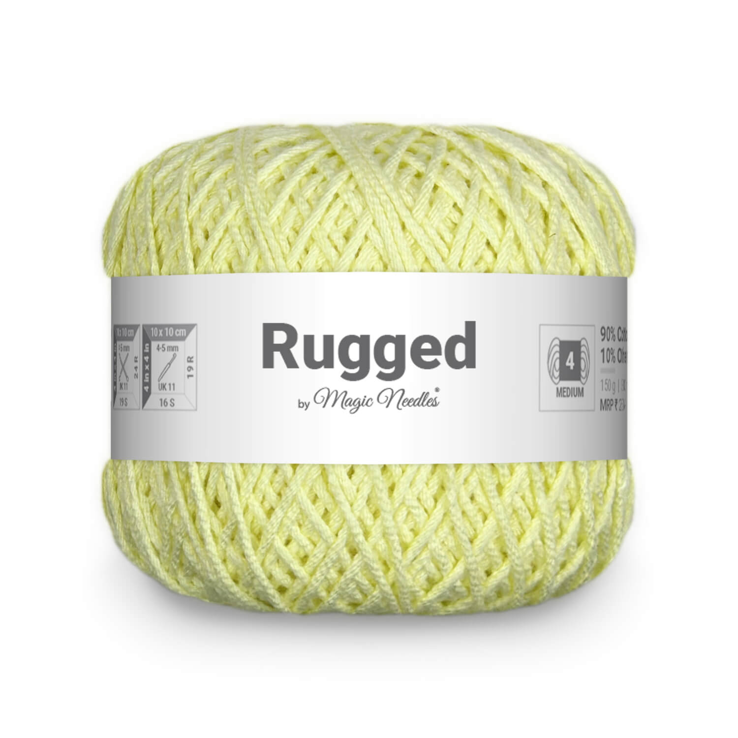 Rugged Yarn - Lemon Yellow 1LL