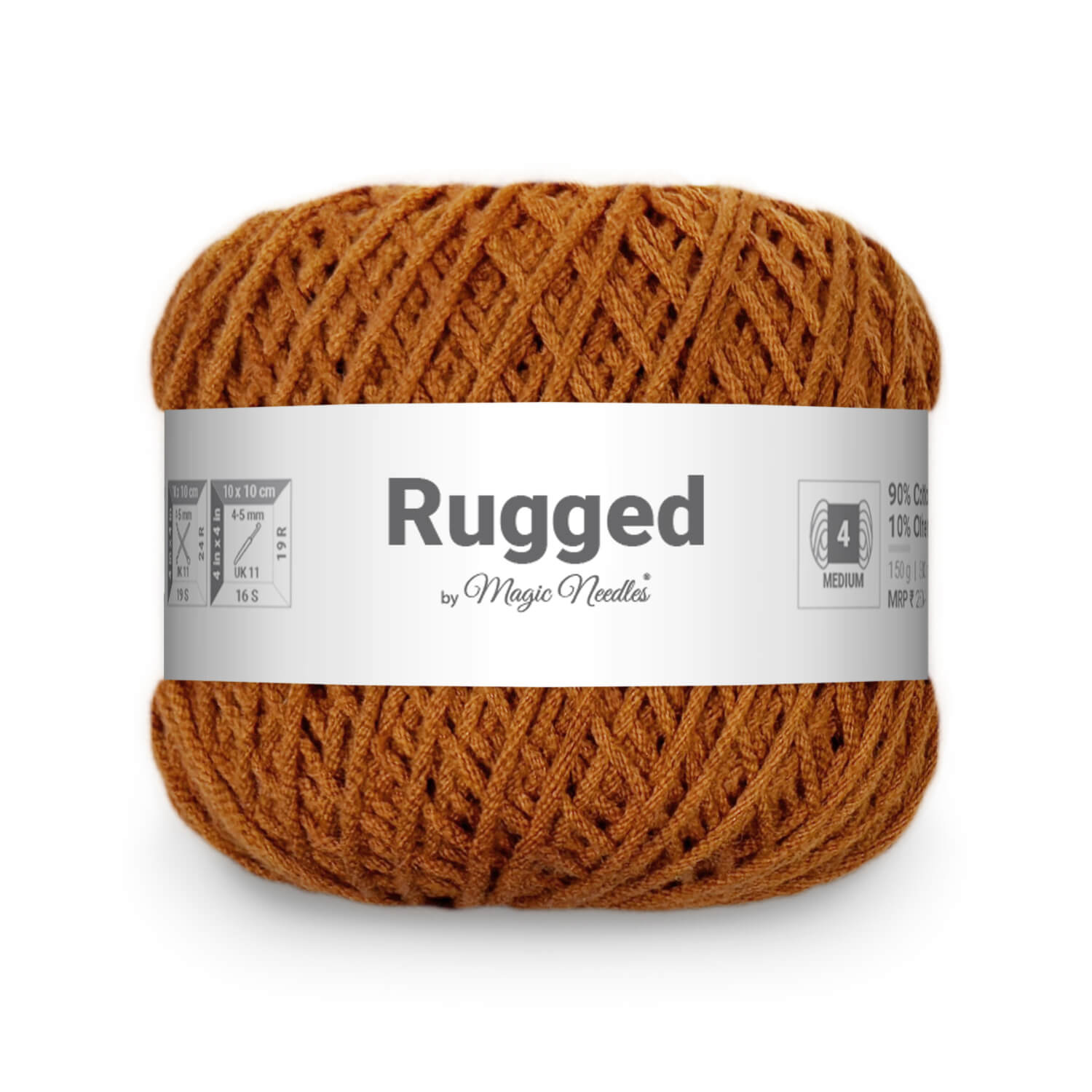 Rugged Yarn - Peach Brown 154