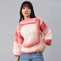 Shades of Pink Pullover - 3106