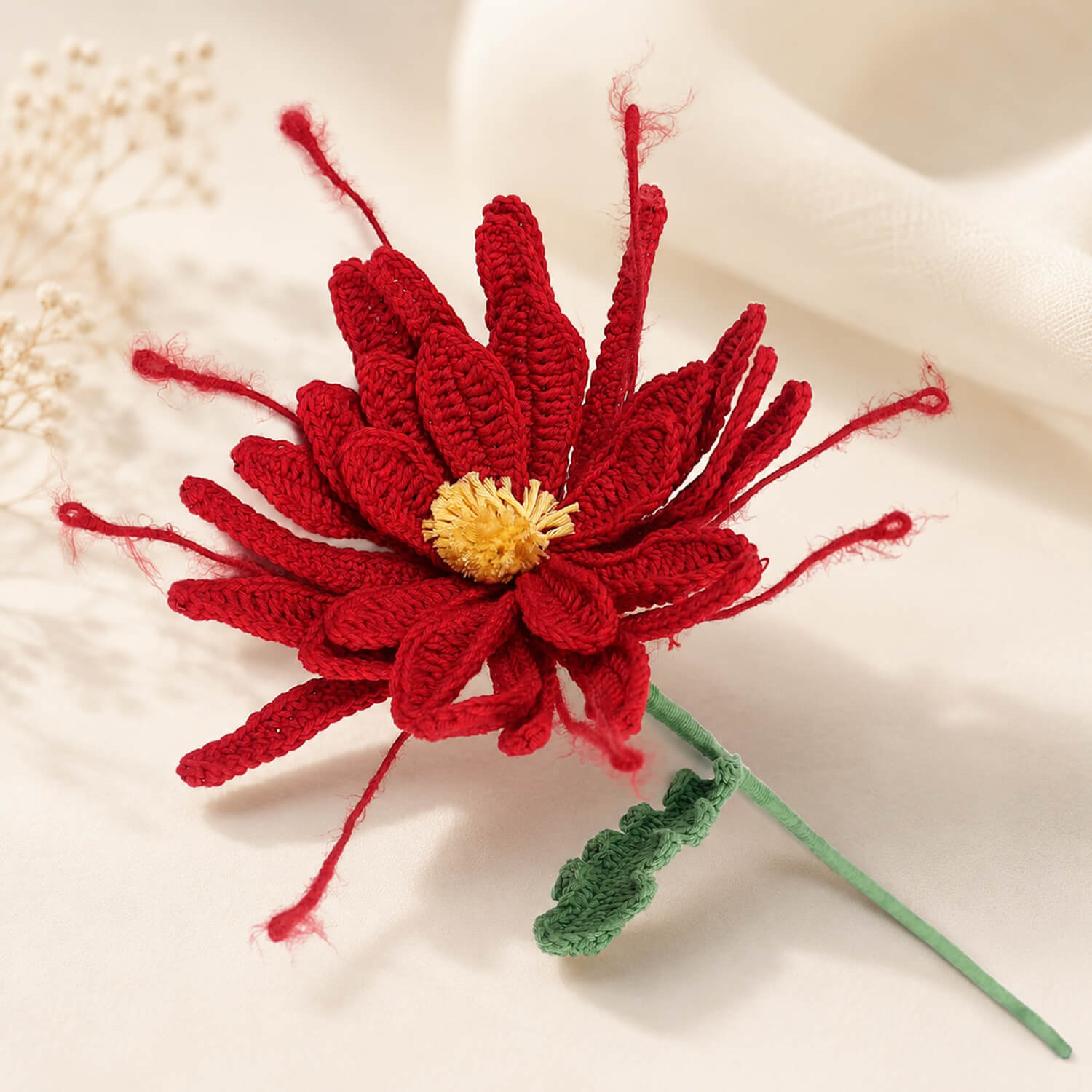 18 & 26 Sep | Spider Lily Crochet Flower Workshop - Magic Makers (Offline, Mumbai)