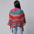 Spiderweb Crochet Shawl - Multicolor 3253