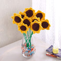 Sunny Sunflowers Big - Handcrafted Crochet Flowers