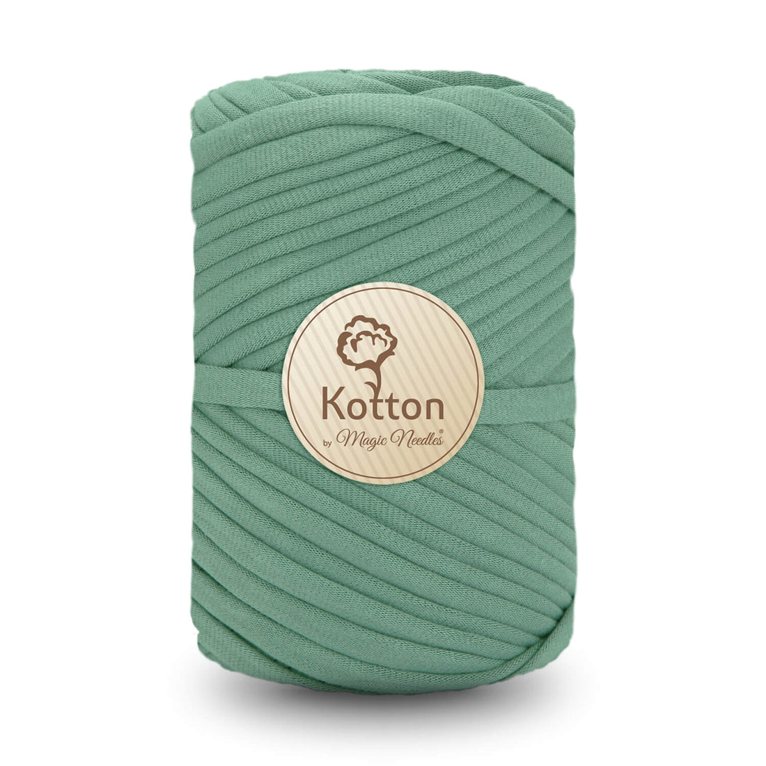 T-Shirt Yarn by Kotton - Dark Mint Green V19D