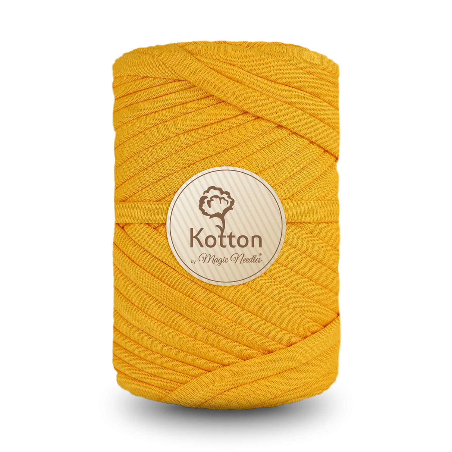T-Shirt Yarn by Kotton - Marigold Yellow V01
