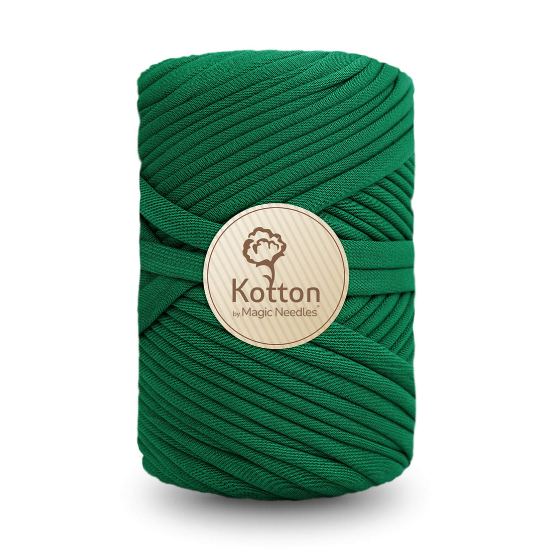 T-Shirt Yarn by Kotton 250g - Parrot Green V16
