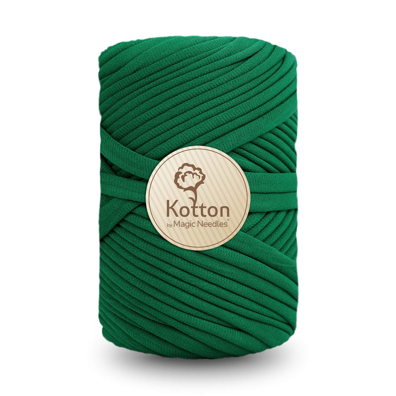 T-Shirt Yarn by Kotton 250g - Parrot Green V16