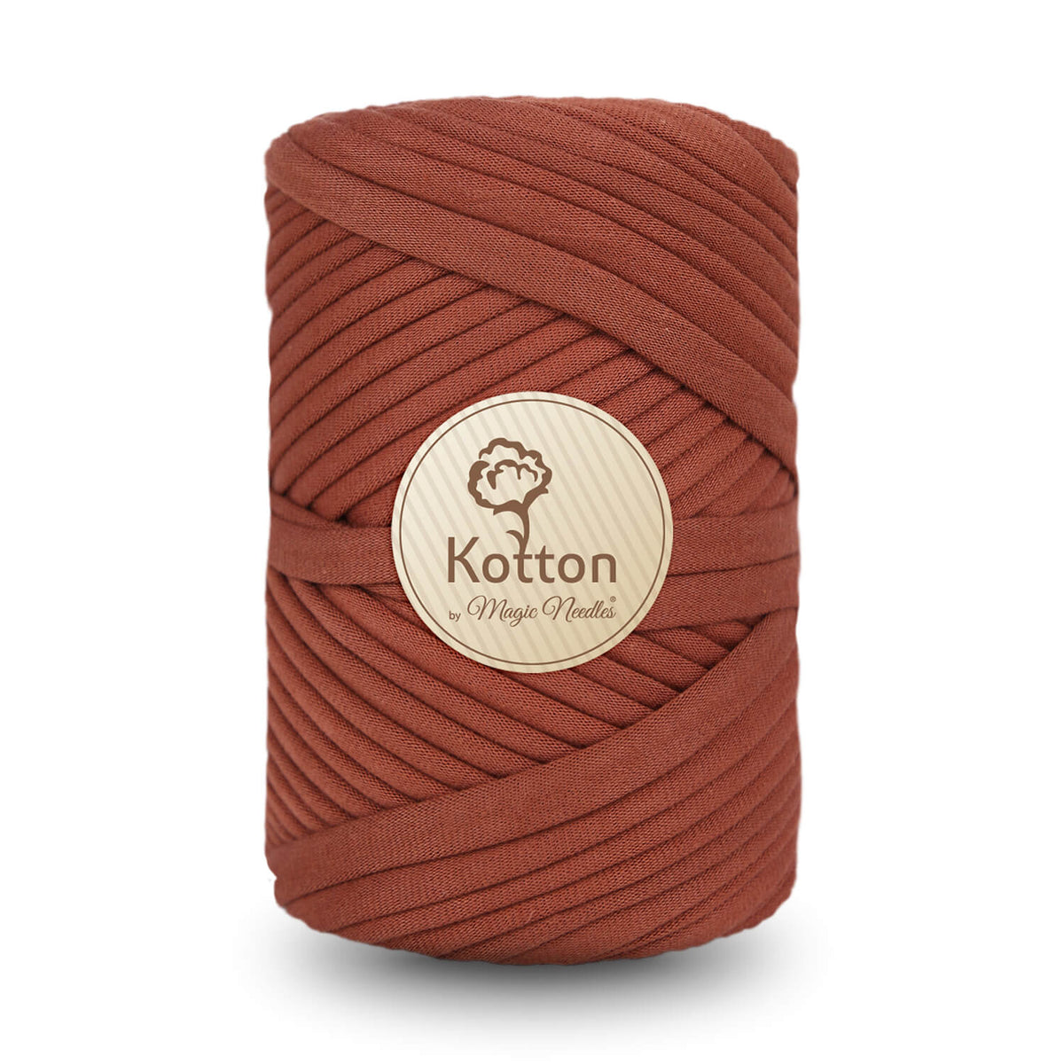T-Shirt Yarn by Kotton 250g - Rust V21 – Magic Needles