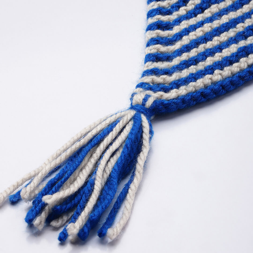 Thick Knitted Shawl Scarf - 3280