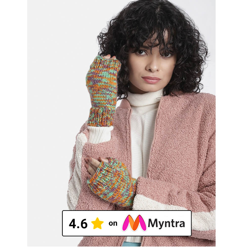 Winter Fingerless Gloves - 3278