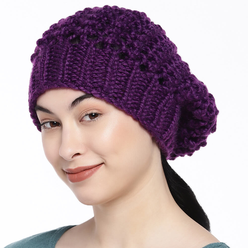 Super Bulky Yarn by Hobby Store - Purple 9019