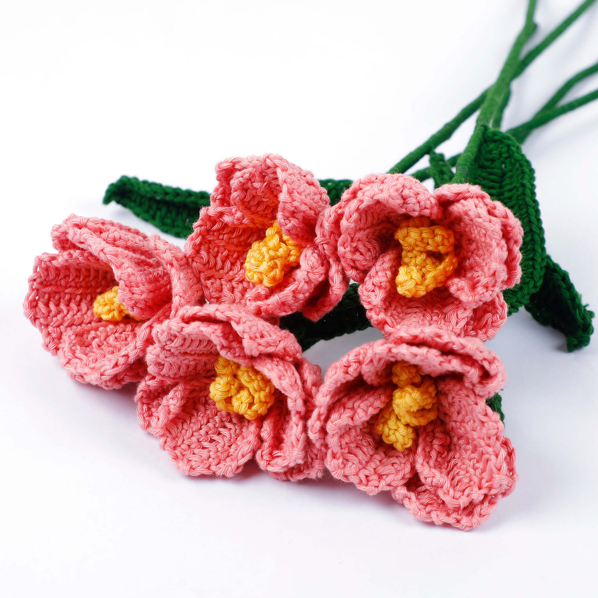 Afghan Tulips - Handcrafted Crochet Flowers