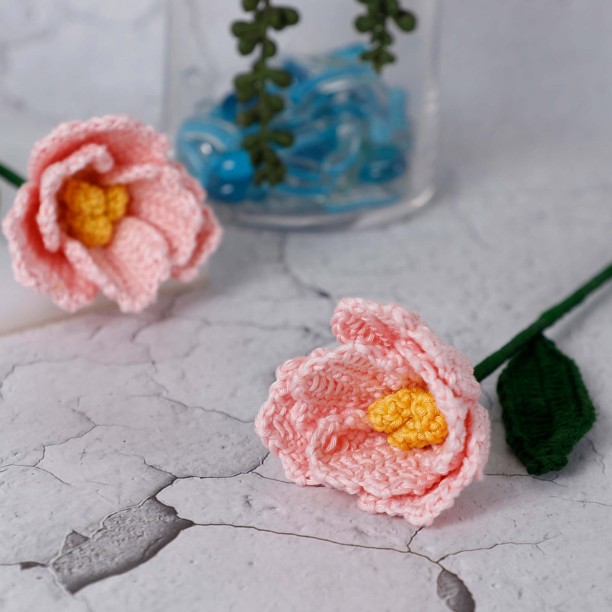 Afghan Tulips - Handcrafted Crochet Flowers