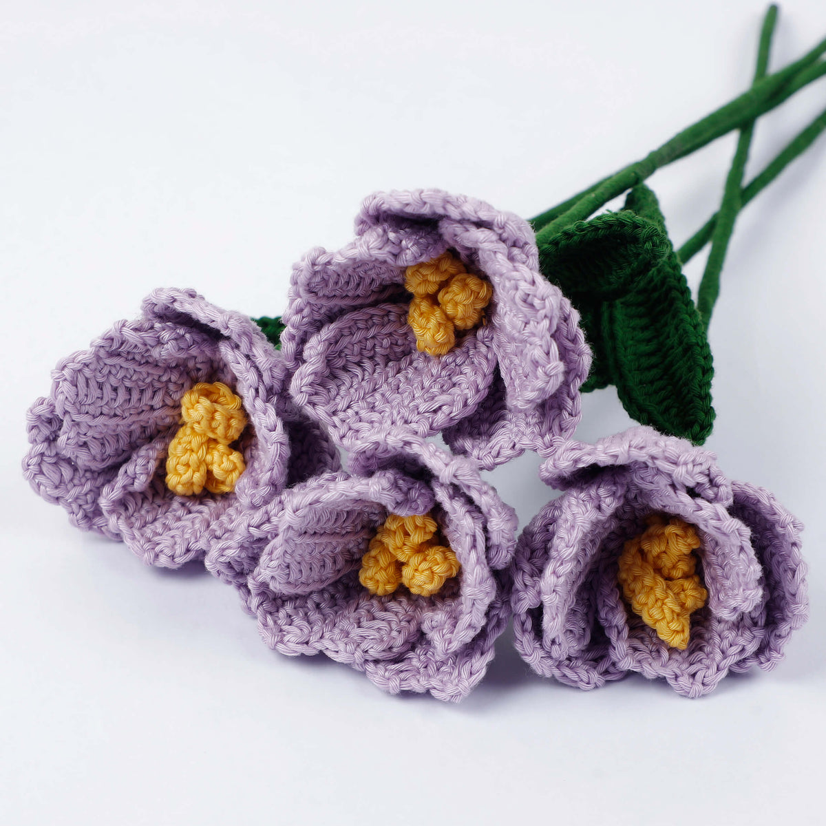 Afghan Tulips - Handcrafted Crochet Flowers