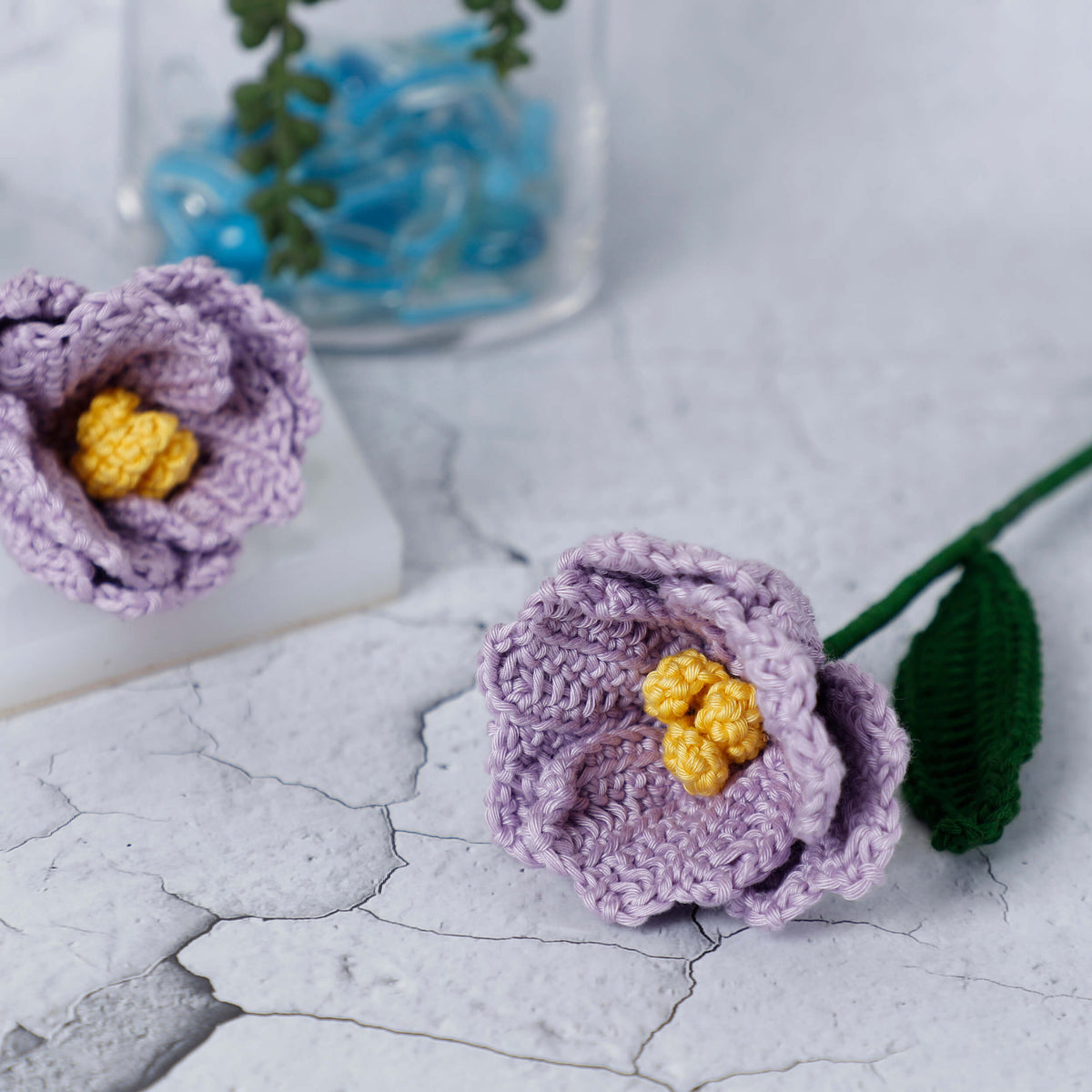 Afghan Tulips - Handcrafted Crochet Flowers
