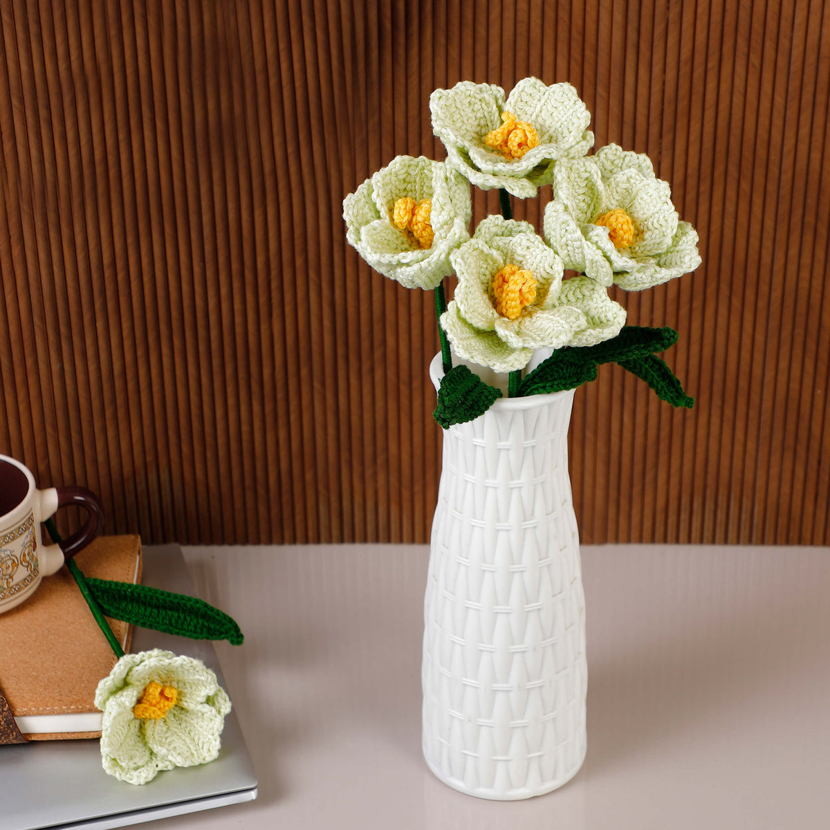 Afghan Tulips - Handcrafted Crochet Flowers