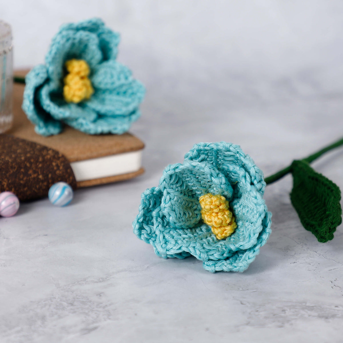 Afghan Tulips - Handcrafted Crochet Flowers