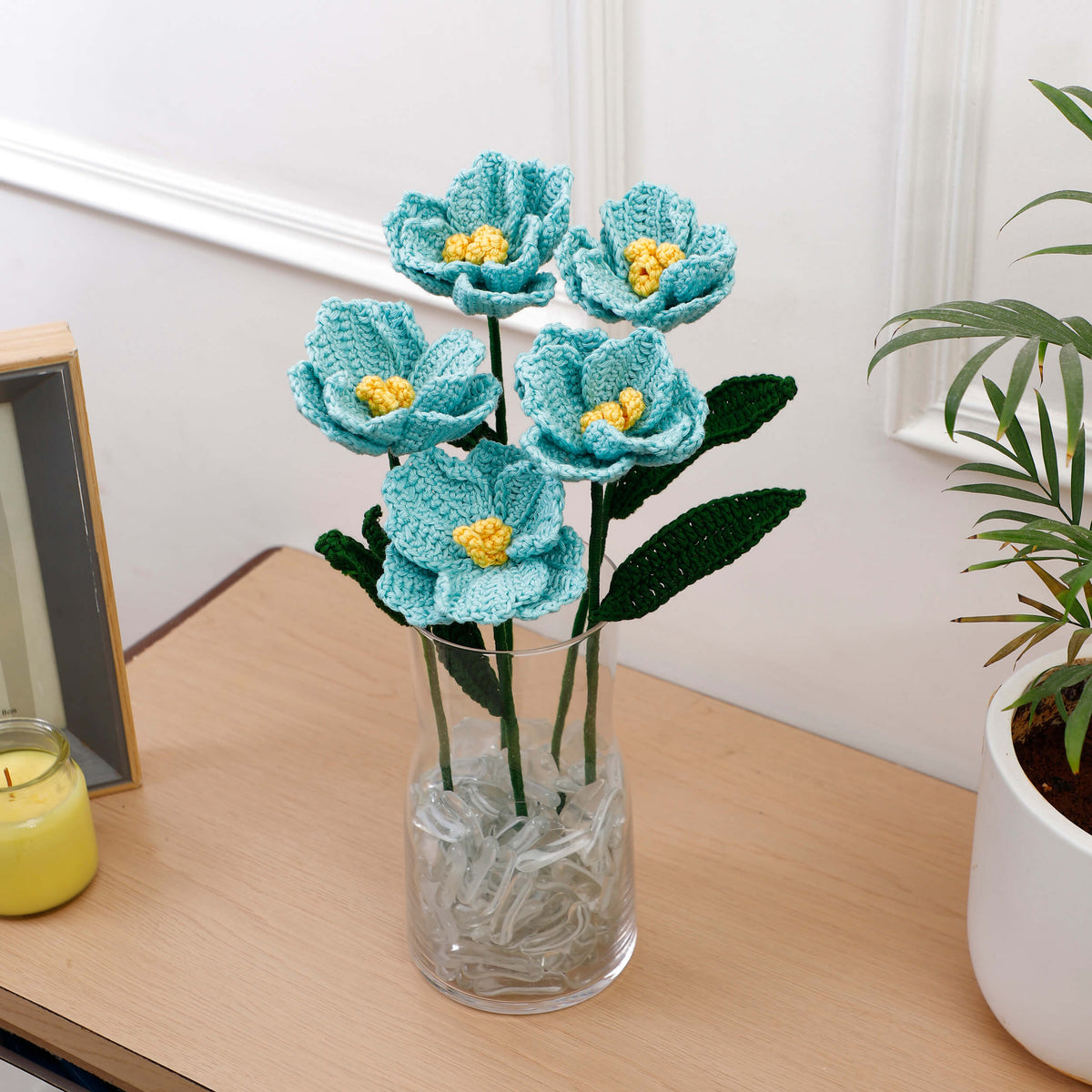 Afghan Tulips - Handcrafted Crochet Flowers