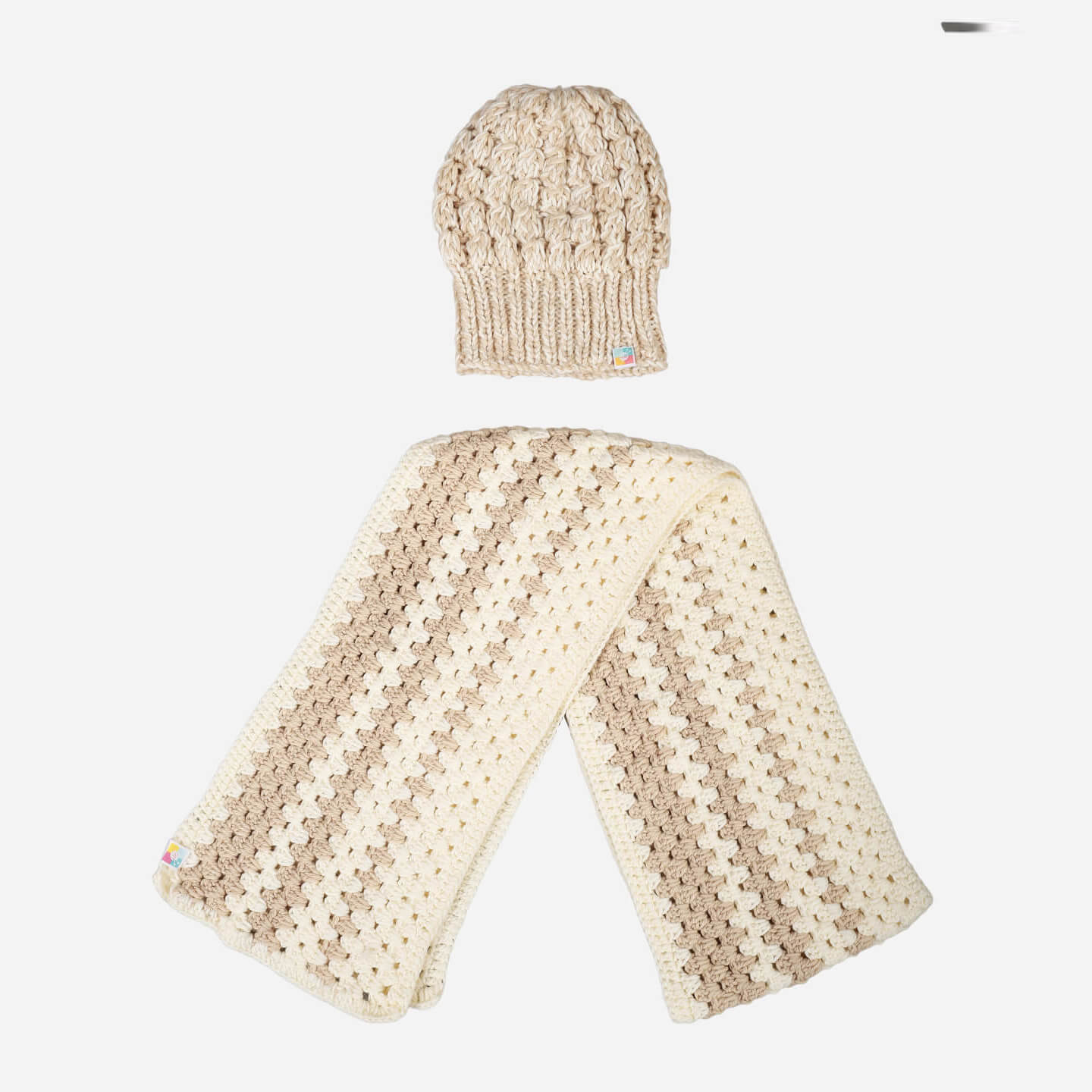 Beanie and Scarf Coordinating Set - 3333