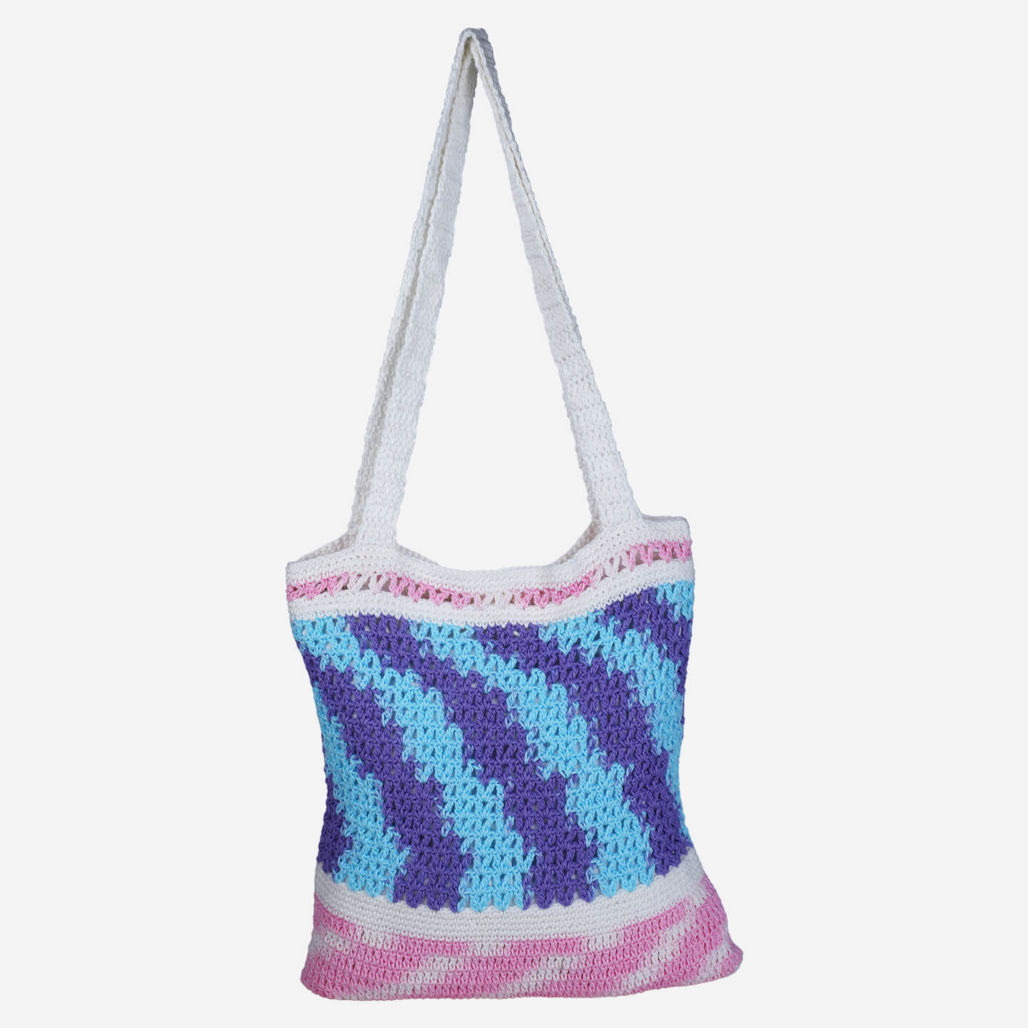 Handmade Crochet Bag - Multi Color 3043