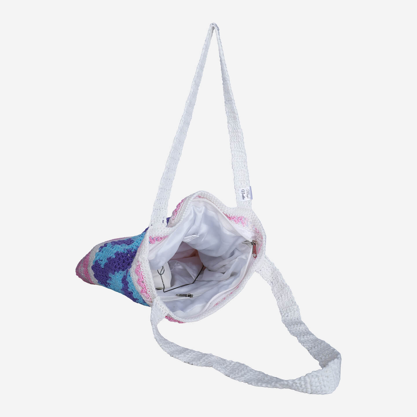 Handmade Crochet Bag - Multi Color 3043