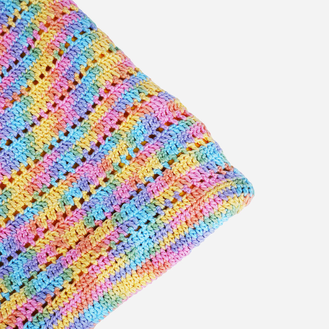 Handmade Crochet Bag - Multi Color 3046