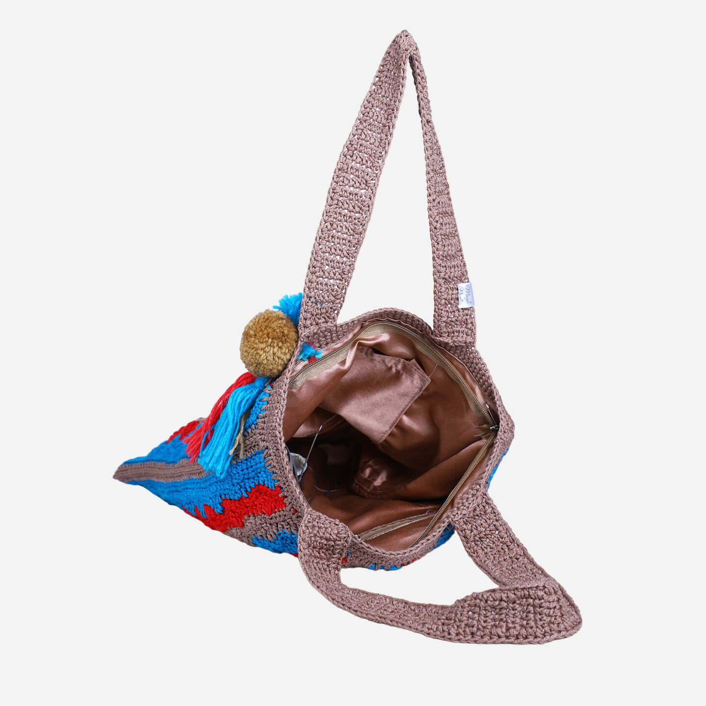 Handmade Crochet Bag - Multi Color 3116