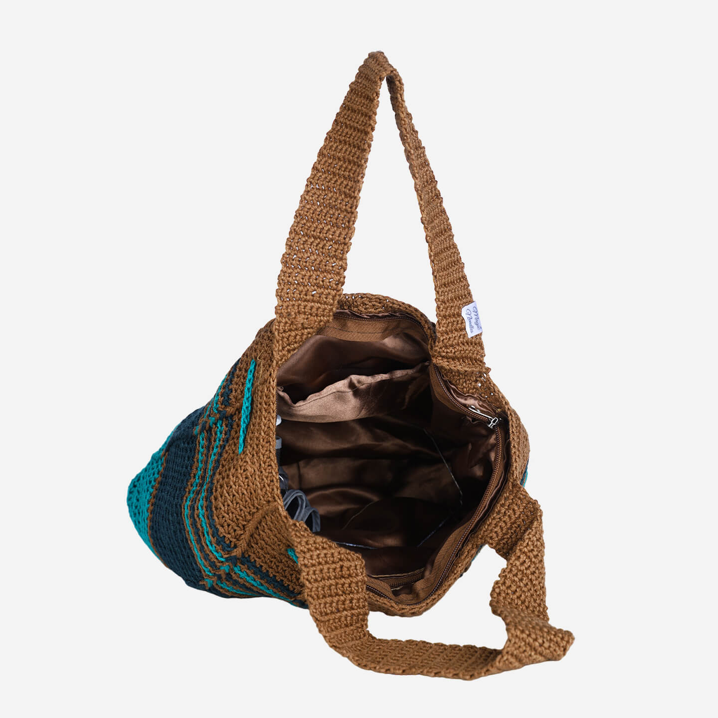 Handmade Crochet Bag - Multi Color 3129