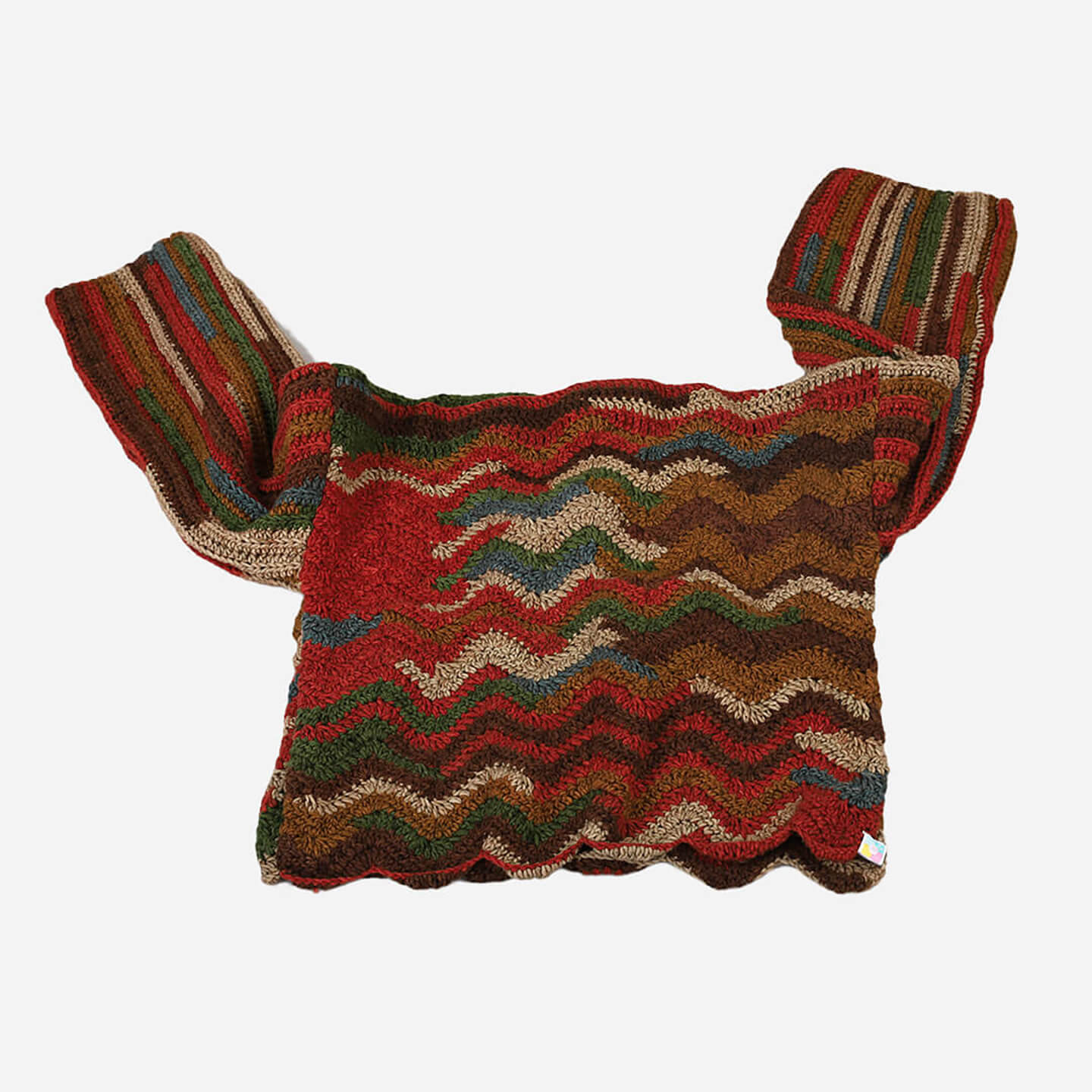 Crochet Self Design Pullover - 3317