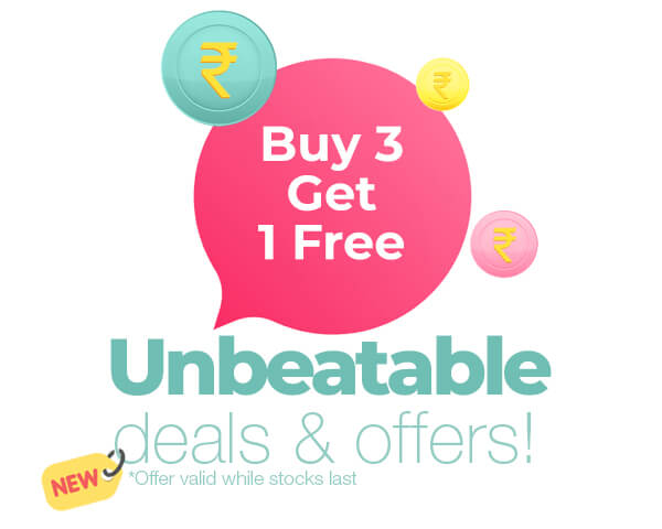 Unbeatable Deals and Offers - Buy 3, Get 1 Free!