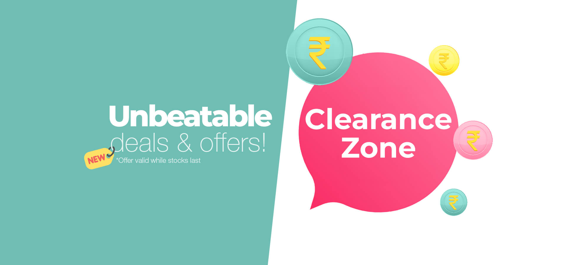 Unbeatable Deals and Offers - Clearance Sale!