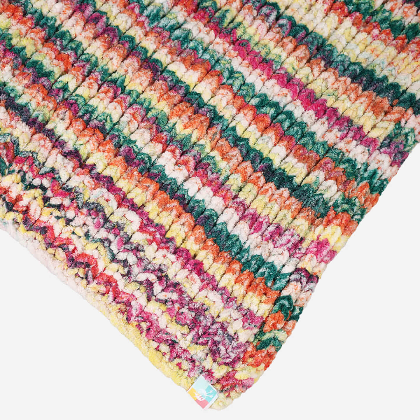 Knitted Soft Chenille Pullover - 3322